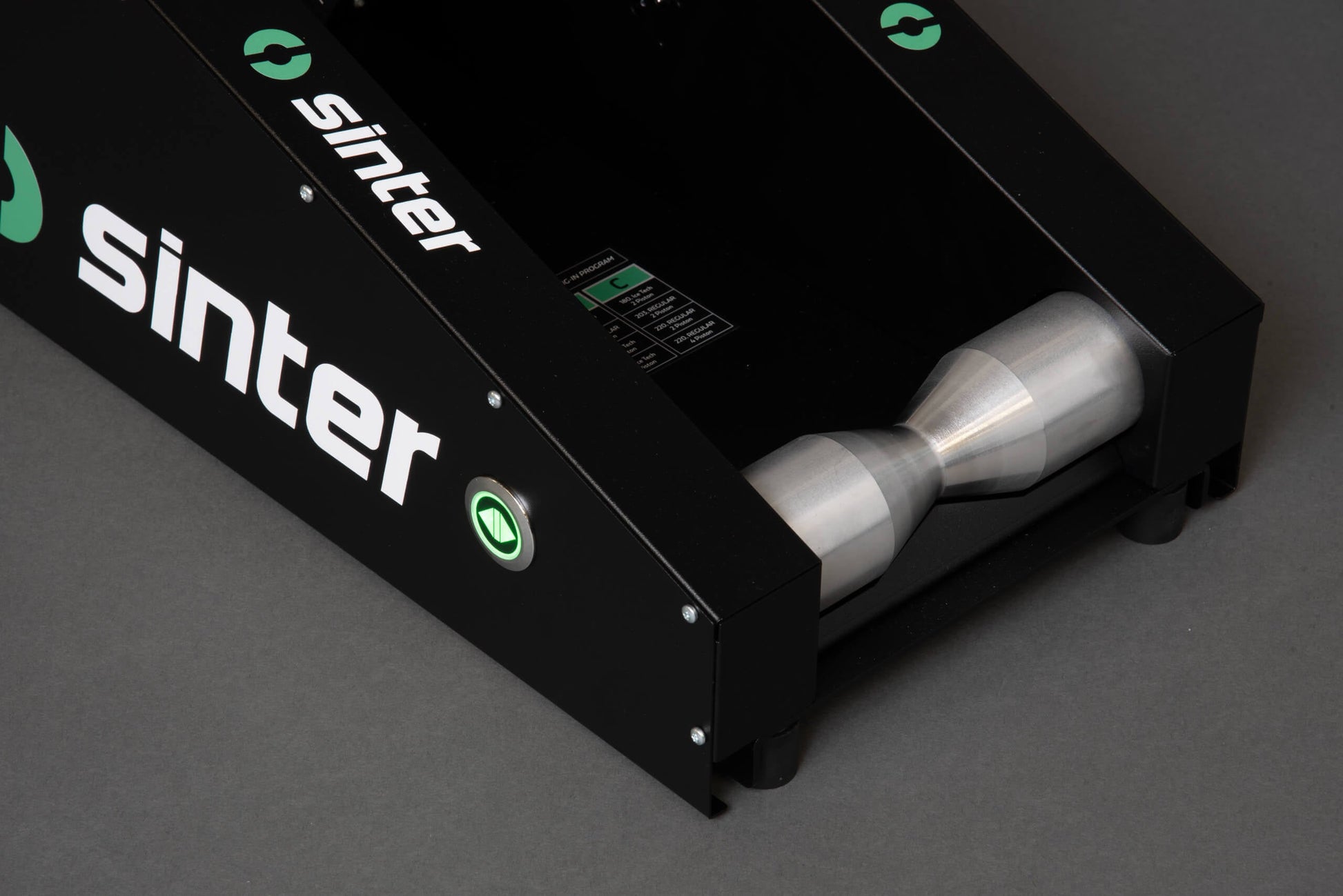 Dual Drive V-Form Aluminium Rollers close-up