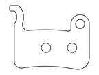 Sinter 001 brake pad shape