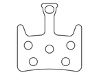 Sinter 011 brake pad shape