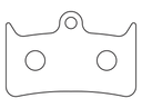 Sinter 020 brake pad shape