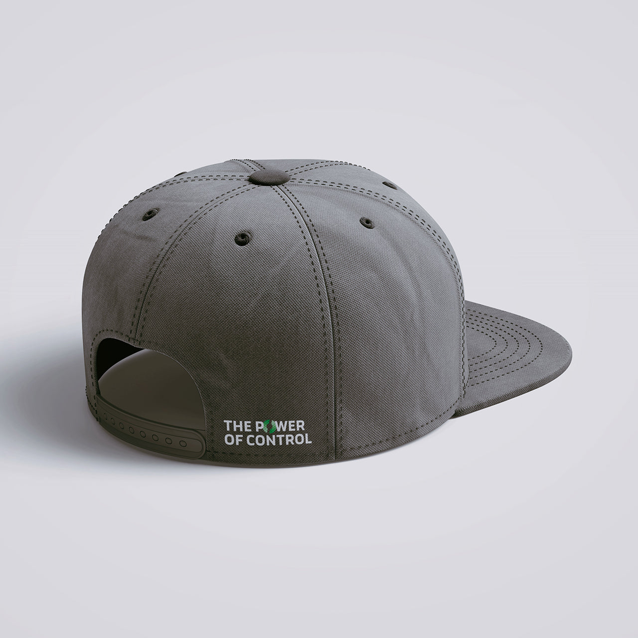 GREY CAP - GREEN PATCH