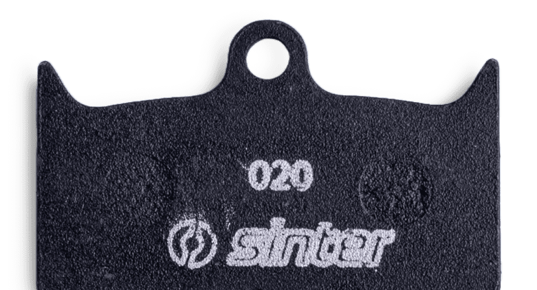 Close-up of a Sinter 020 brake pad