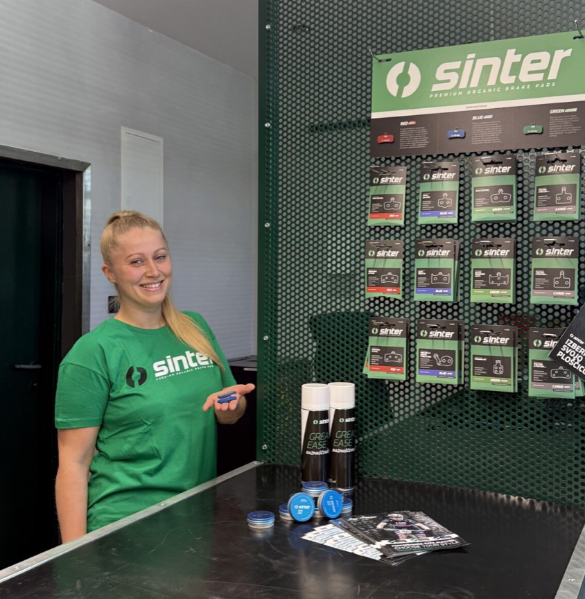 Sinter product display